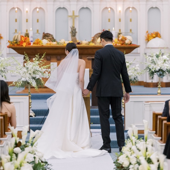 Elegant White Bridal Veil main image 5